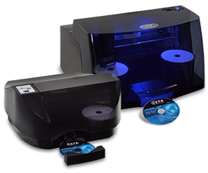 Allegro CD and DVD desktop disc publishing systems