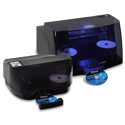 Allegro CD and DVD desktop disc publishing systems